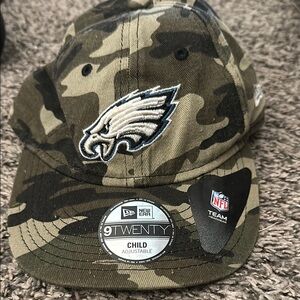 Children’s New Era NFL Eagles Camo Cap